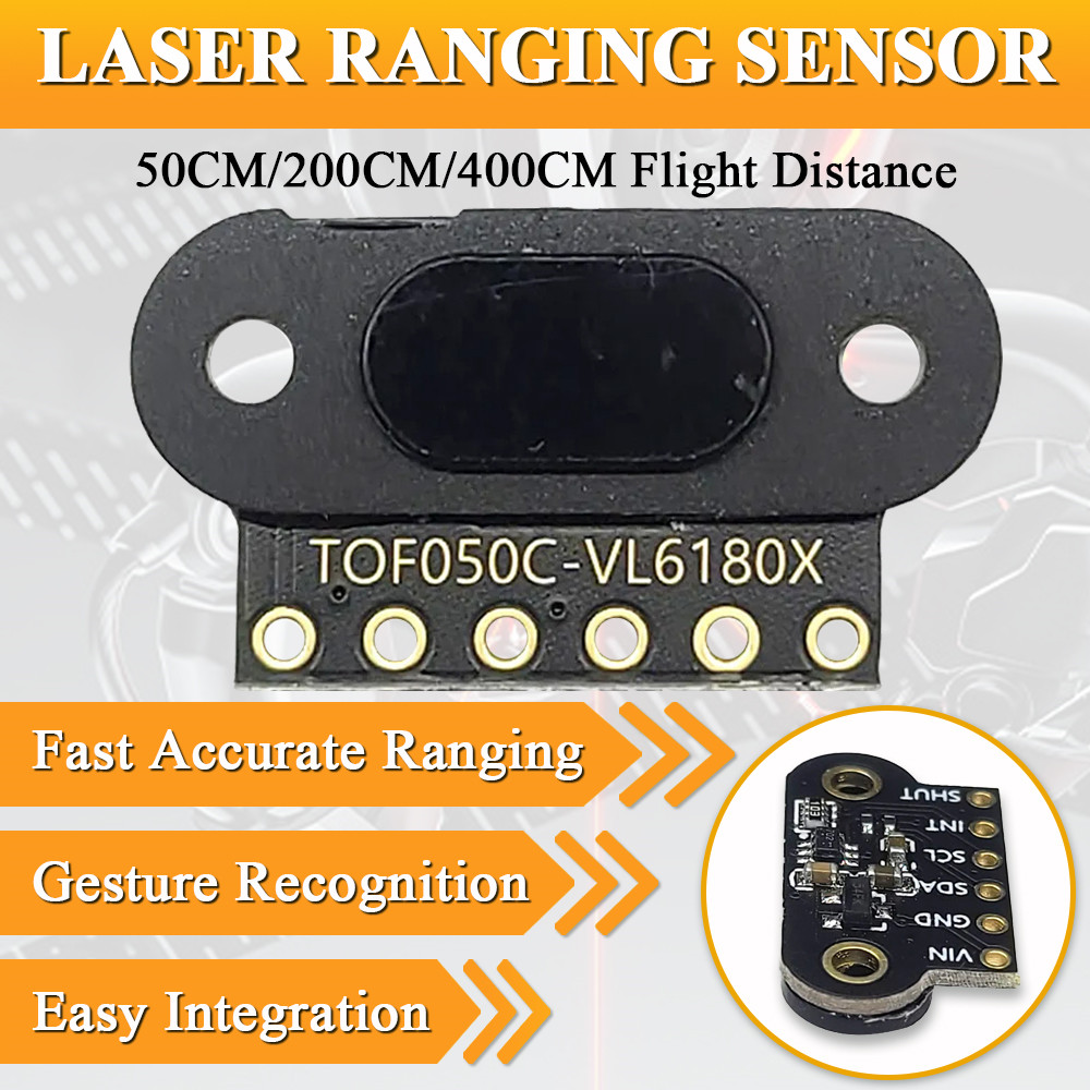 Industrial Laser Sensor - Laser Ranging Sensor Module for Arduino