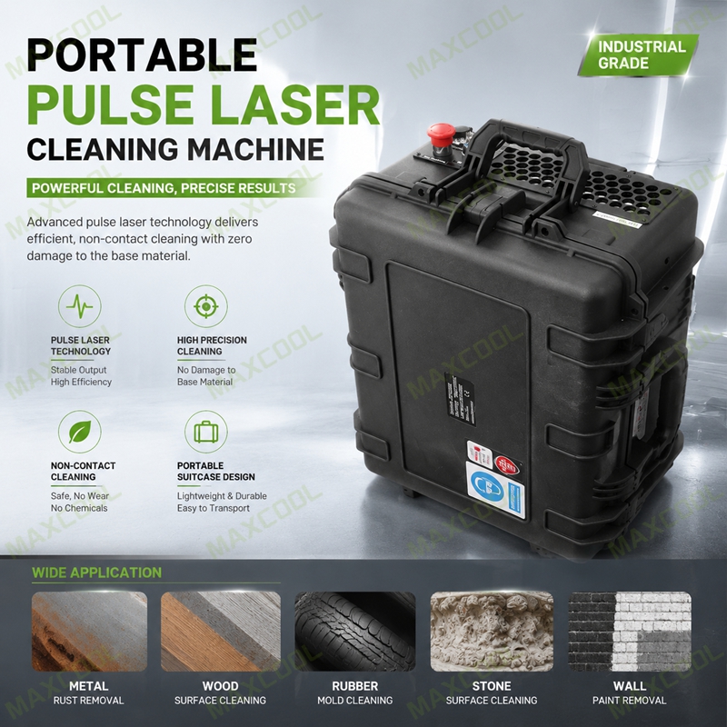 Mini Suitcase Pulse Laser Clea - Portable Laser Rust Removal 评论和价格