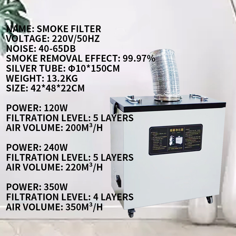 240W Pure Air Fume Extractor I - Industrial Laser Metal Cutter 评论和价格