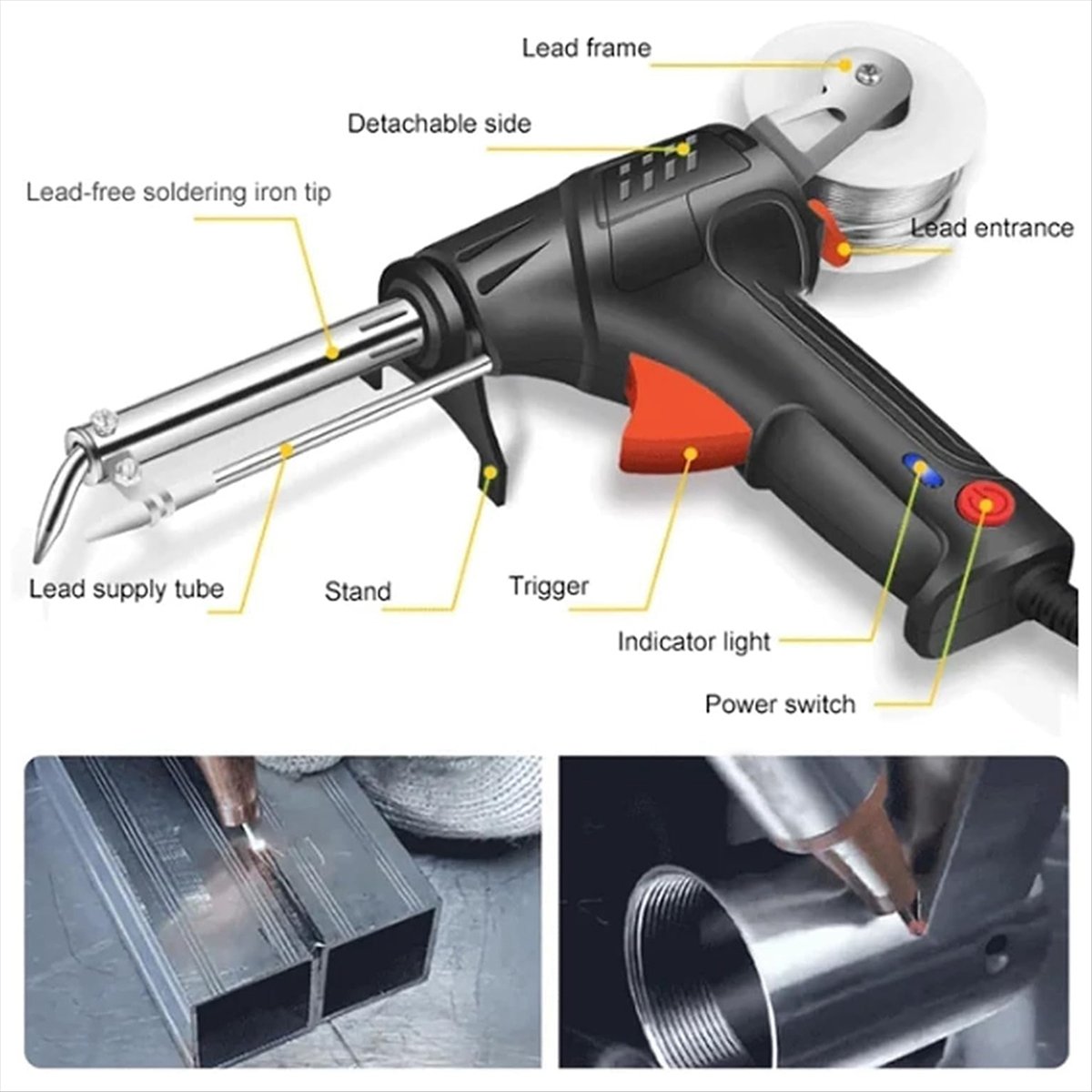 A69T Internally Heated Industr - Industrial Grade Laser Welder 评论和价格